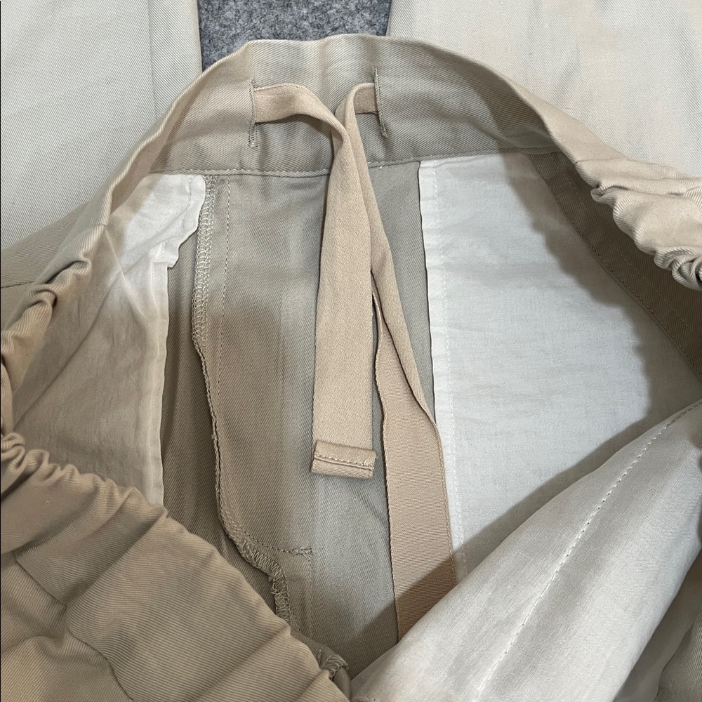Maison Martin Margiela Cream Trousers Drawstrings - Picture 3 of 6